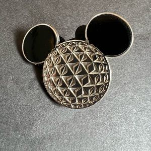 Mickey Mouse Icon Spaceship Earth Trading Pin